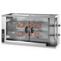 Kitchen Appliances – Gas rotisserie for 8-10 chickens 9.4kW natural - Carlat