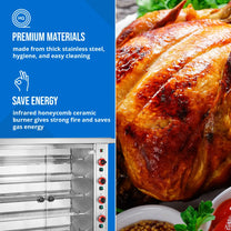 Kitchen Appliances – Gas rotisserie grill for 25 chickens, 5 - Carlat