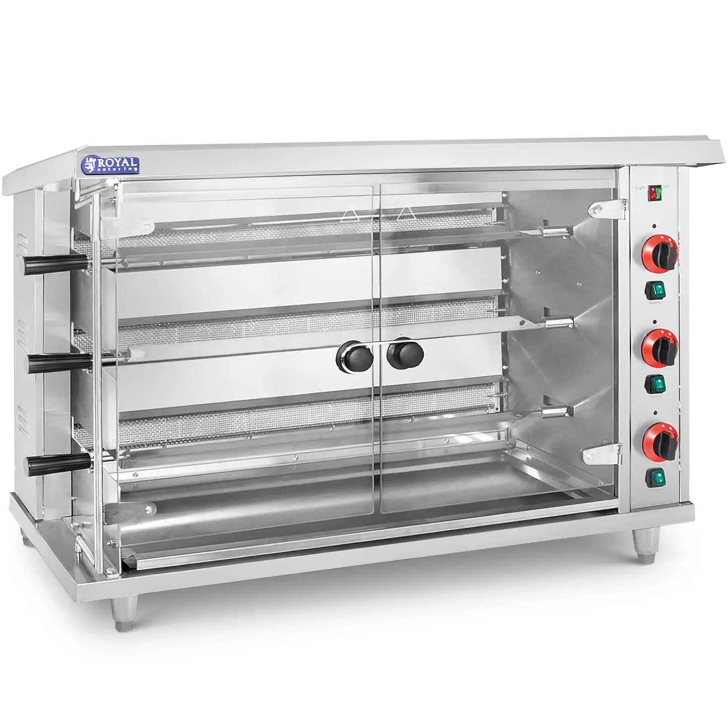 Kitchen Appliances – Gas spit roaster for 15 chickens, 3 - Carlat