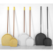 Kitchen Appliances – ITALIA 3D aluminum pizza shovel, perforated, 330x1700mm - Carlat