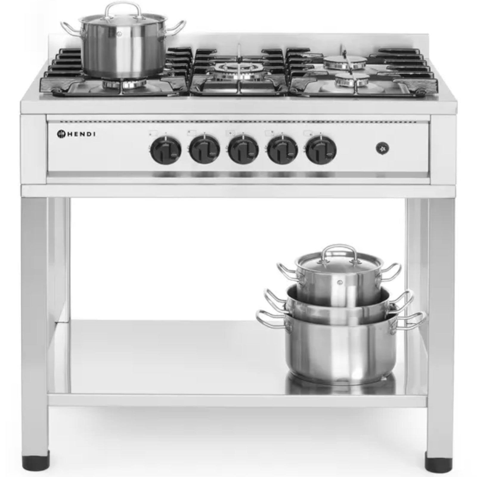 Kitchen Appliances – Kuchnia gazowa 5 palników na podstawie otwartej - Carlat