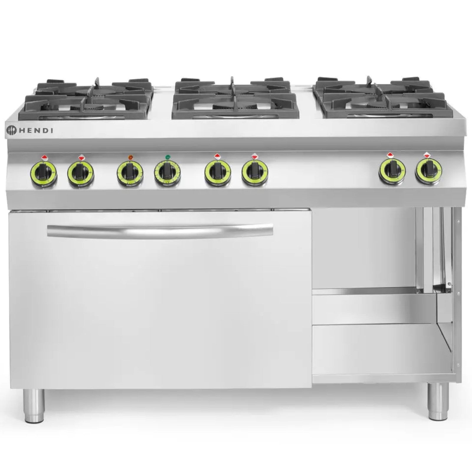 Kitchen Appliances – Kuchnia gazowa 6 palników z piekarnikiem elektrycznym - Carlat