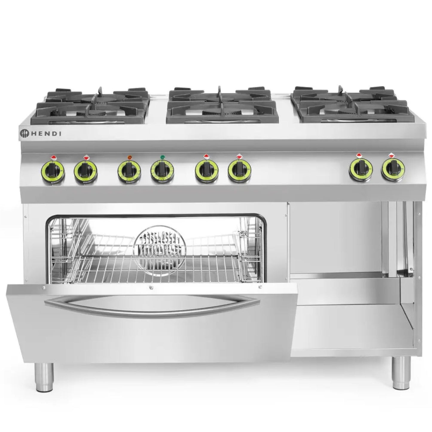 Kitchen Appliances – Kuchnia gazowa 6 palników z piekarnikiem elektrycznym - Carlat