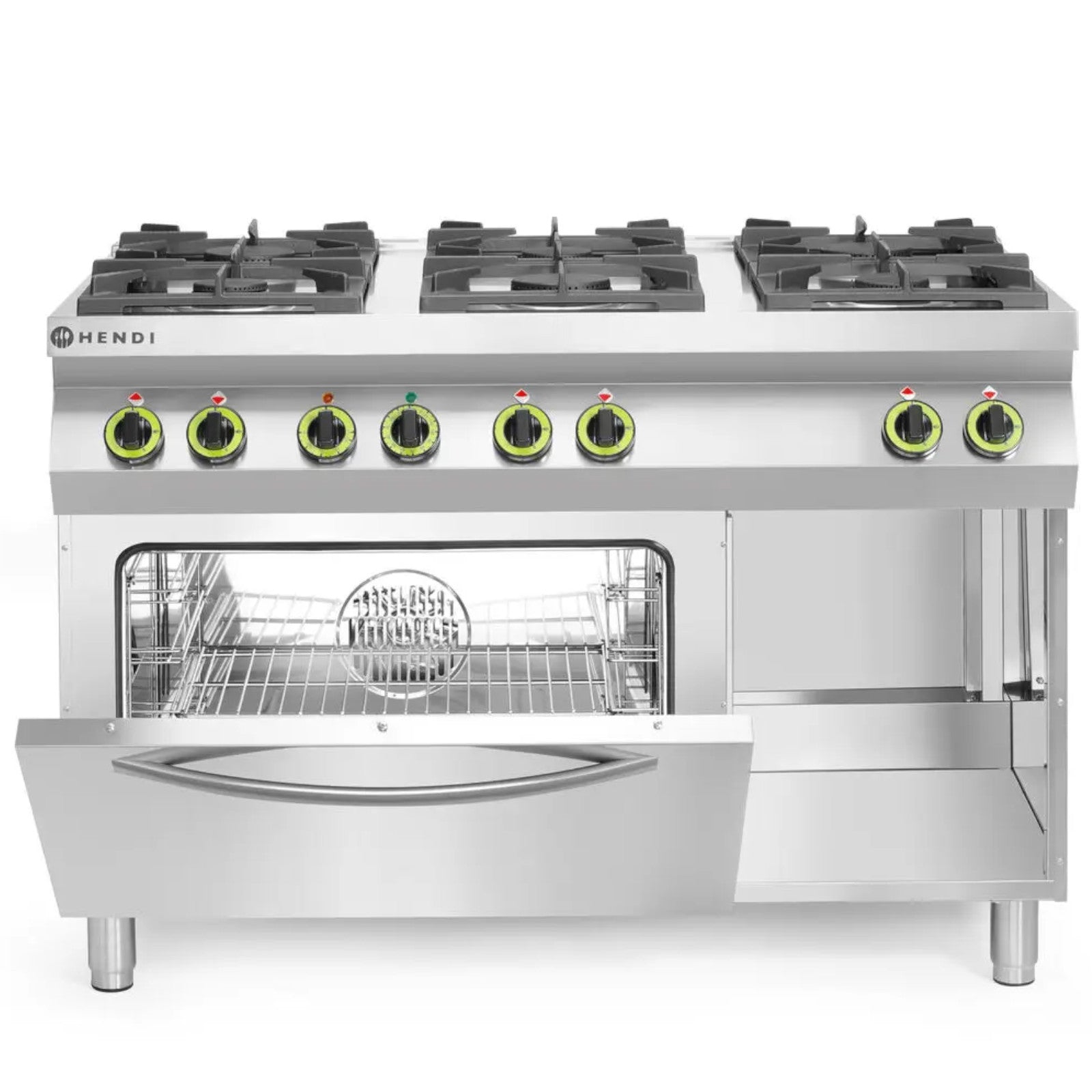 Kitchen Appliances – Kuchnia gazowa 6 palników z piekarnikiem elektrycznym - Carlat