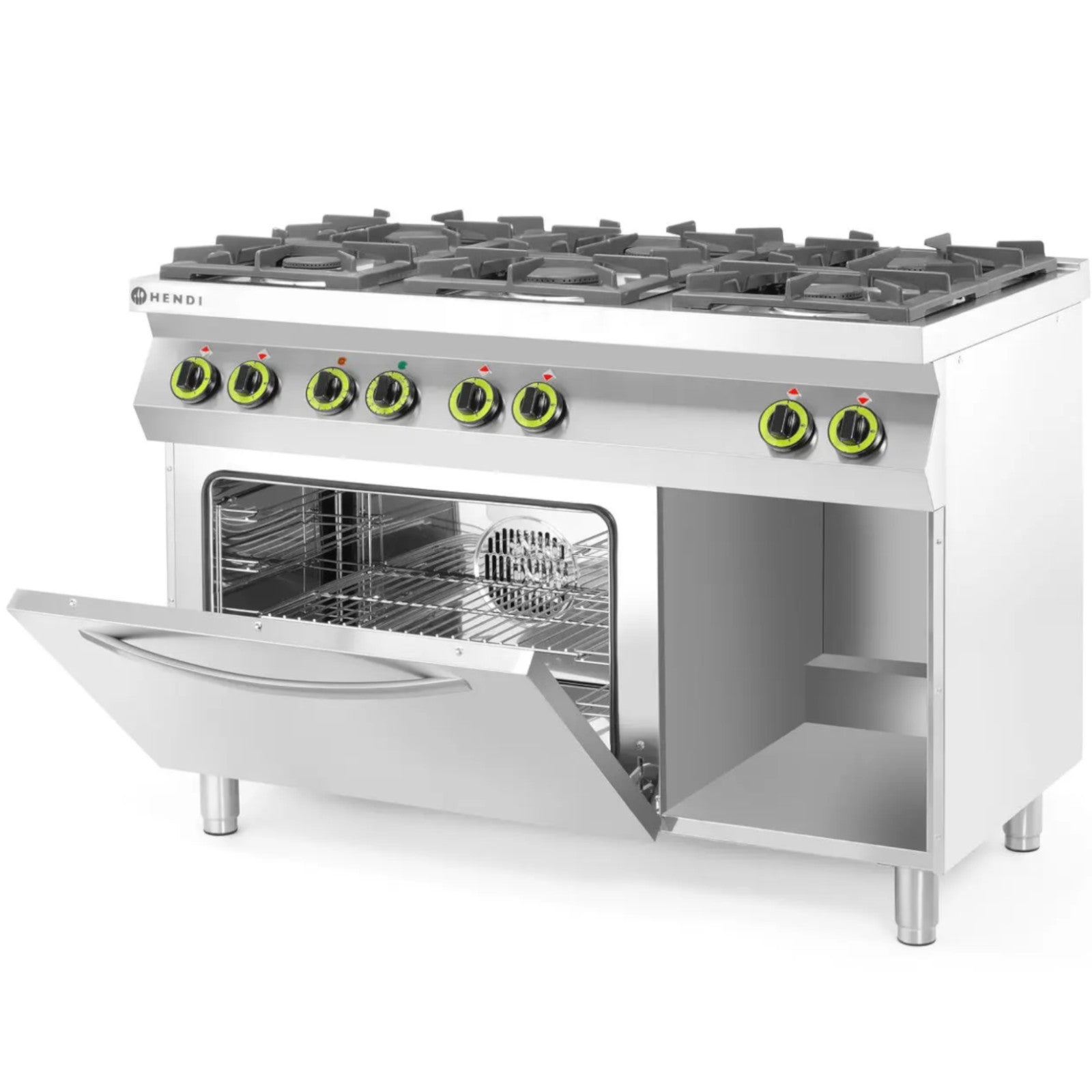 Kitchen Appliances – Kuchnia gazowa 6 palników z piekarnikiem elektrycznym - Carlat
