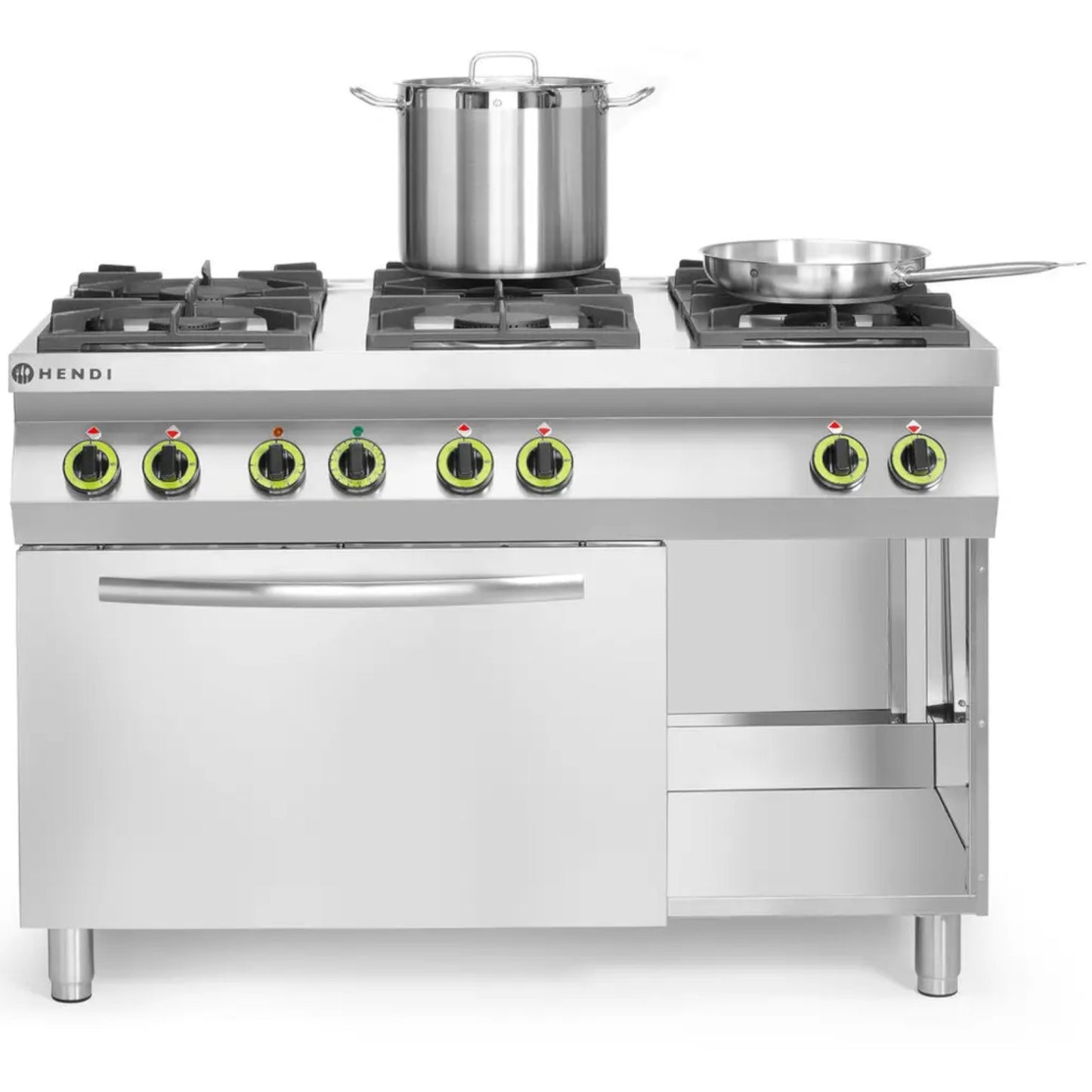 Kitchen Appliances – Kuchnia gazowa 6 palników z piekarnikiem elektrycznym - Carlat
