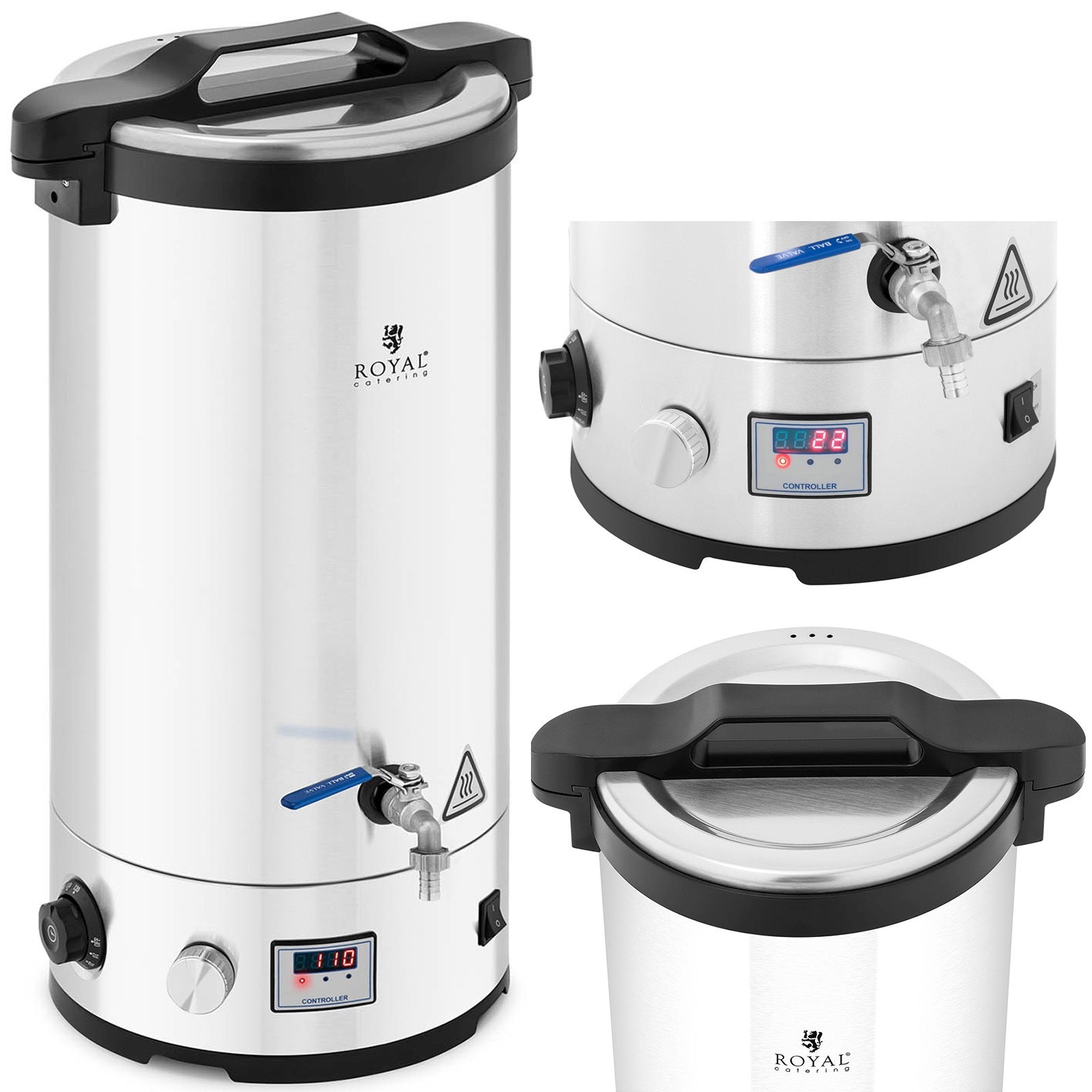 Kitchen Appliances – Mash kettle for beer production with stainless - Carlat