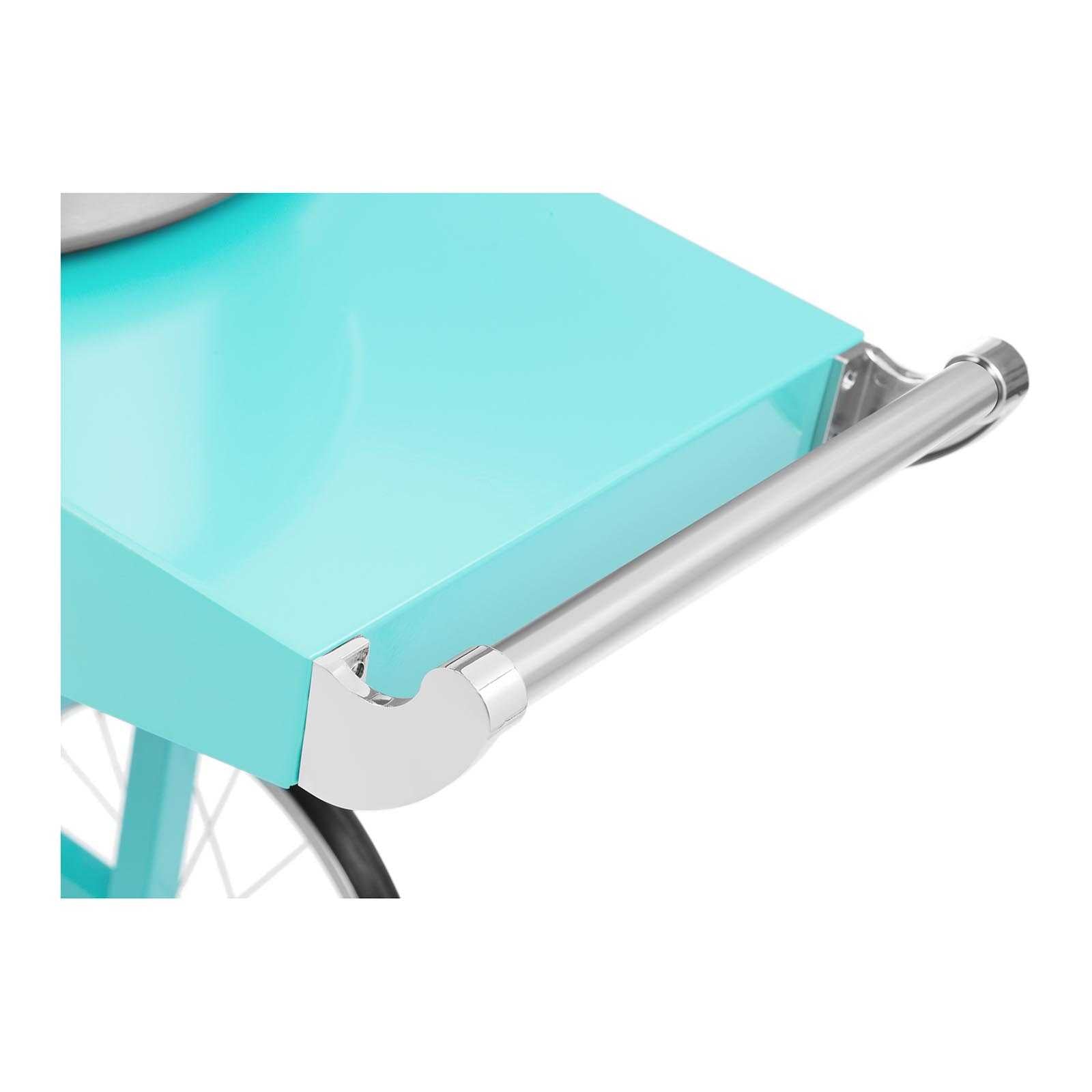 Kitchen Appliances – Mobile cotton candy machine, turquoise, diameter. 520mm - Carlat