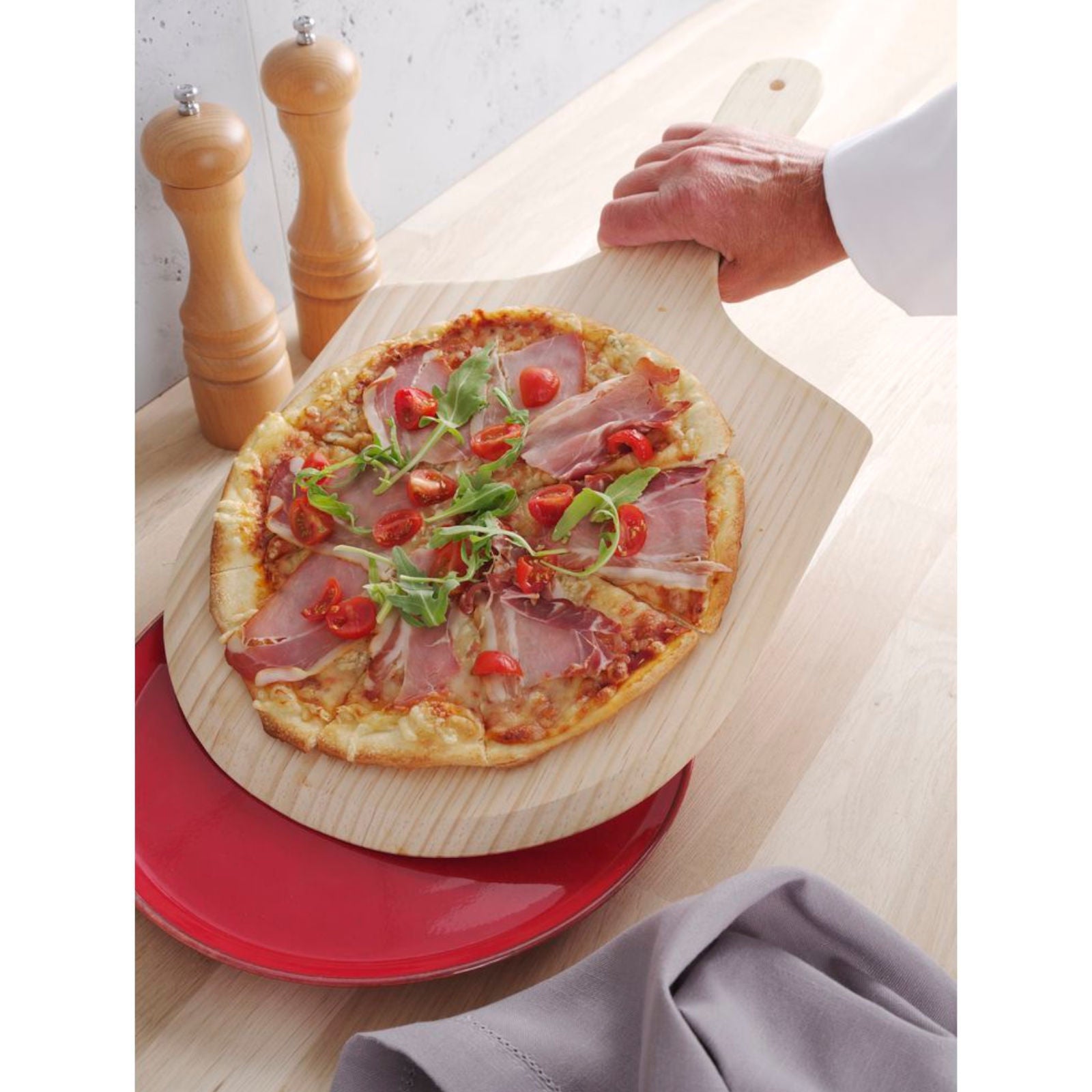 Kitchen Appliances – Pizza tray for removing bread from the - Carlat