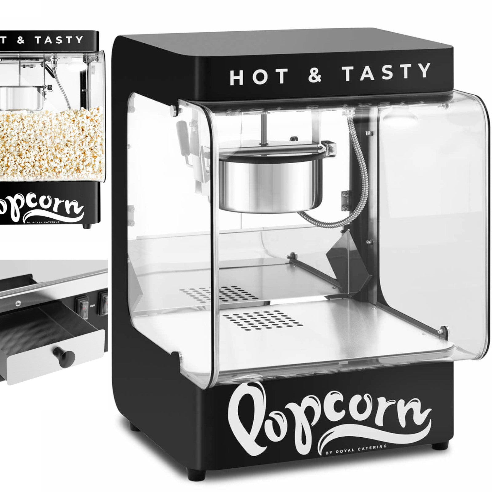 Kitchen Appliances – Popcorn roasting machine, 4-5 kg/h, 1.2 l, - Carlat