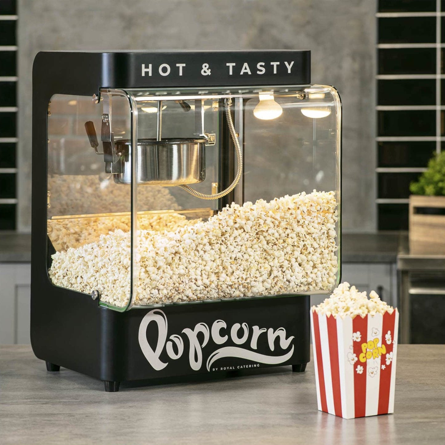 Kitchen Appliances – Popcorn roasting machine, 4-5 kg/h, 1.2 l, - Carlat