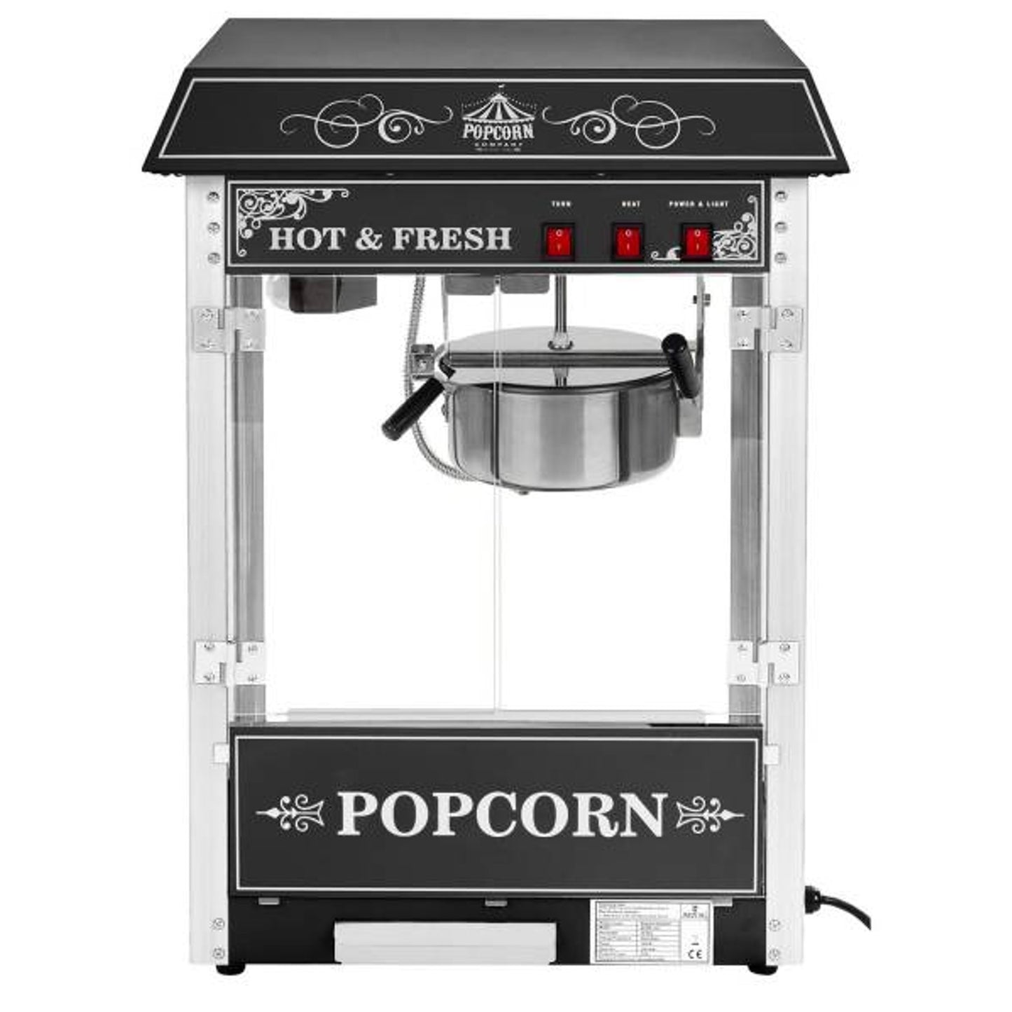 Kitchen Appliances – Professional efficient mobile popcorn machine on a - Carlat