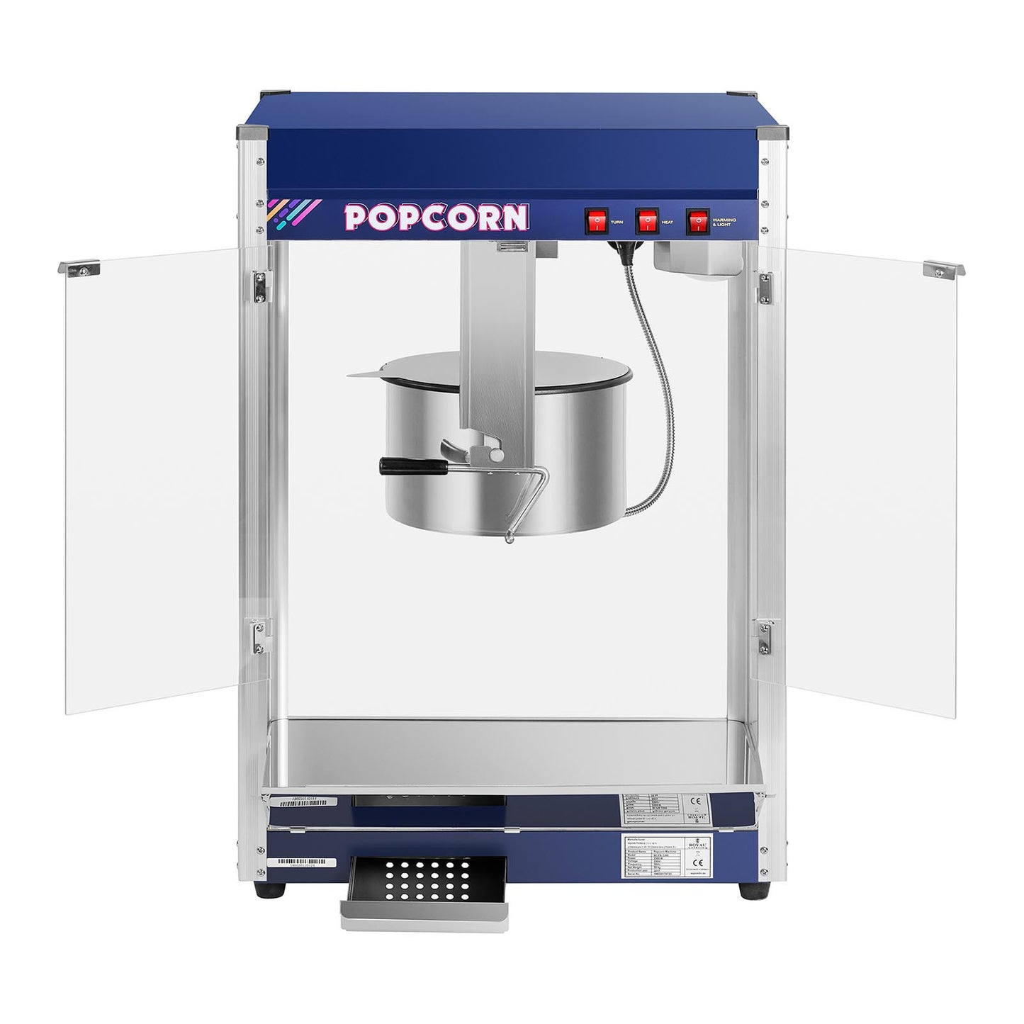 Kitchen Appliances – The best popcorn machine 2300W 230V 16 - Carlat
