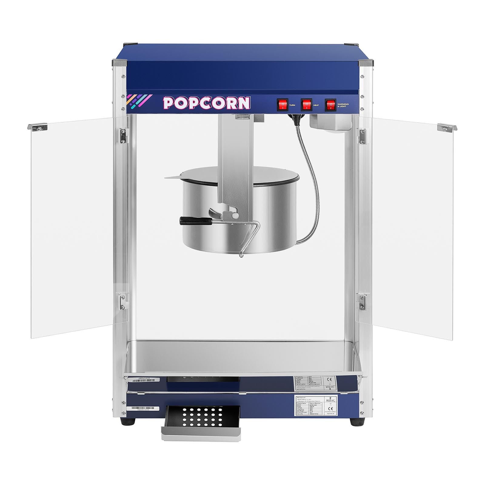 Kitchen Appliances – The best popcorn machine 2300W 230V 16 - Carlat