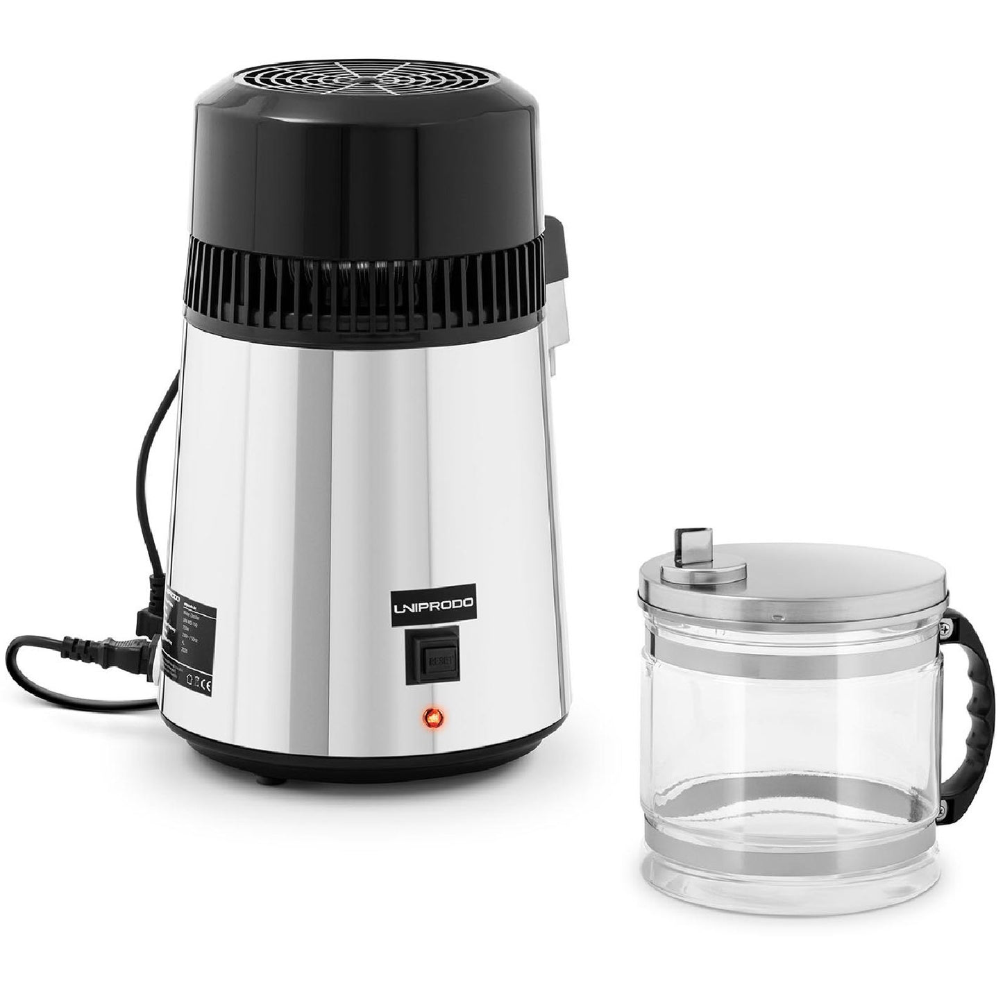 Kitchen Appliances – Water distiller with glass jug, 4 liters - Carlat
