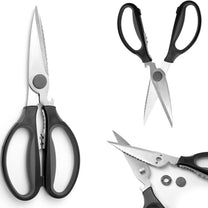Kitchen Knives – Folding kitchen scissors with soft handle + - Carlat