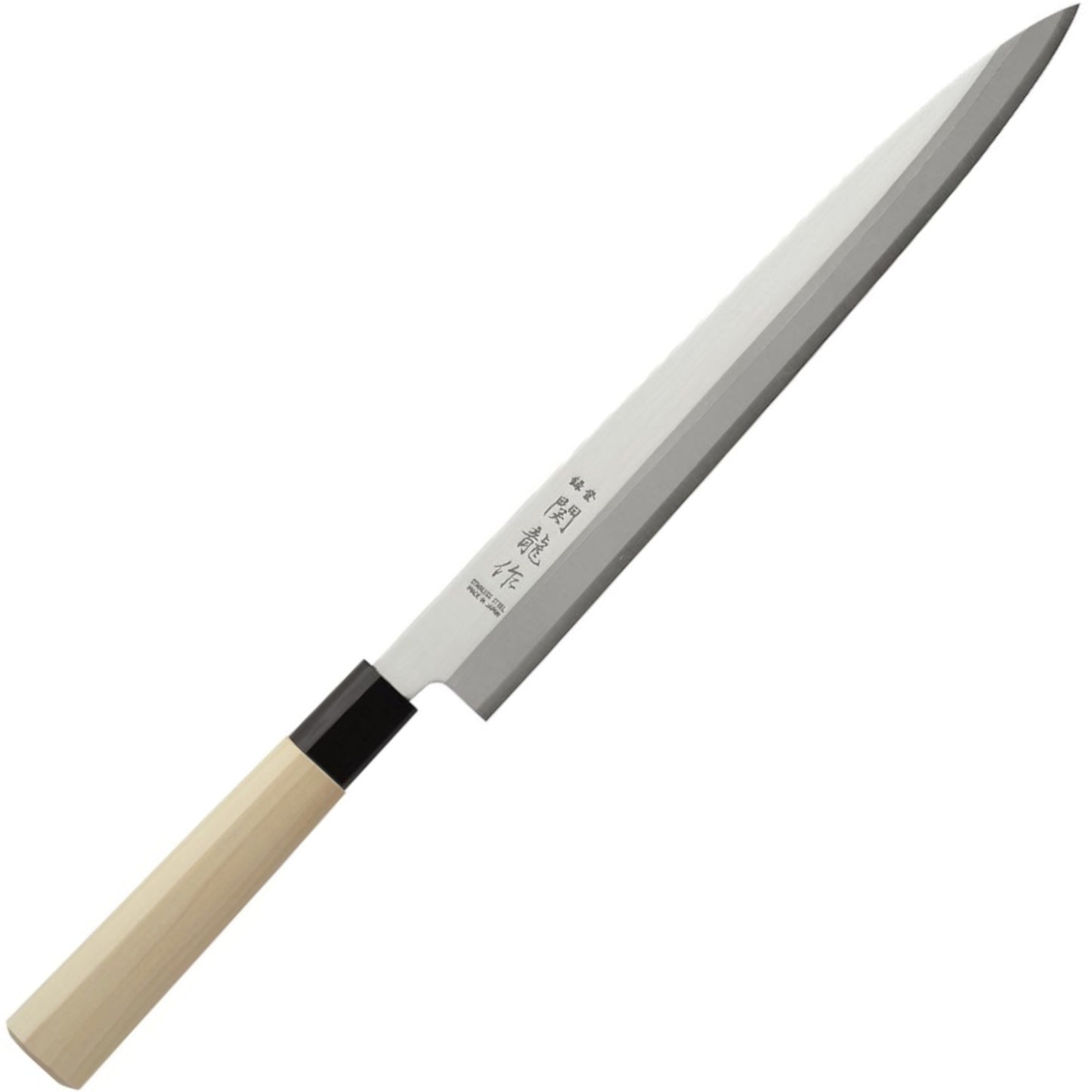 Kitchen Knives – Japanese SASHIMI knife with wooden handle 270/405 - Carlat