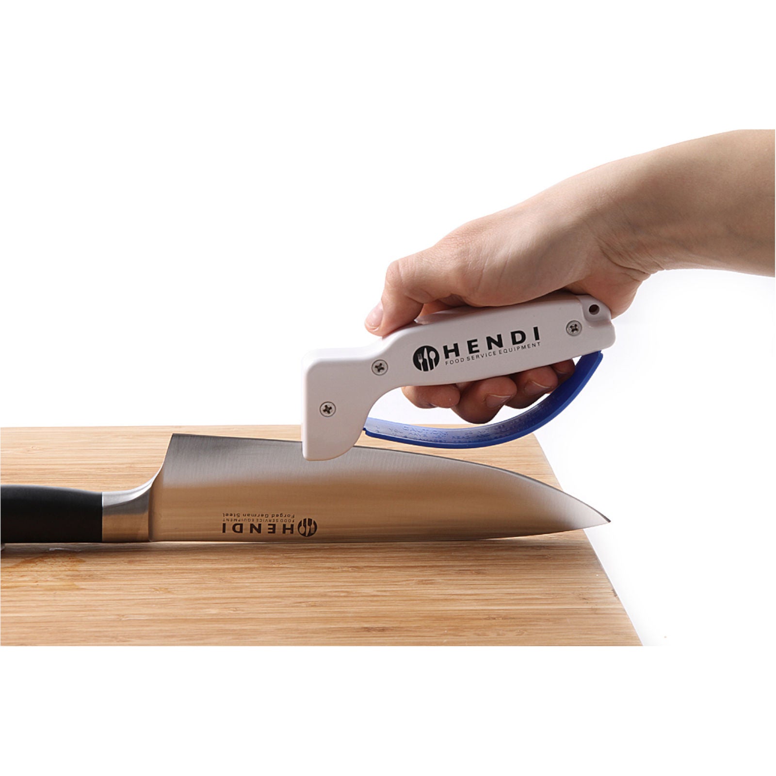 Kitchen Knives – Knife sharpener Safe 140 mm - Hendi - Carlat