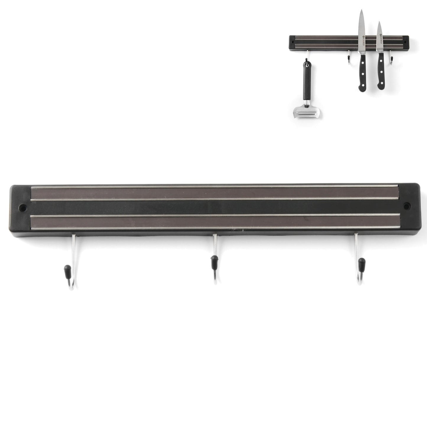 Kitchen Knives – Magnetic strip for knives with hooks, length - Carlat