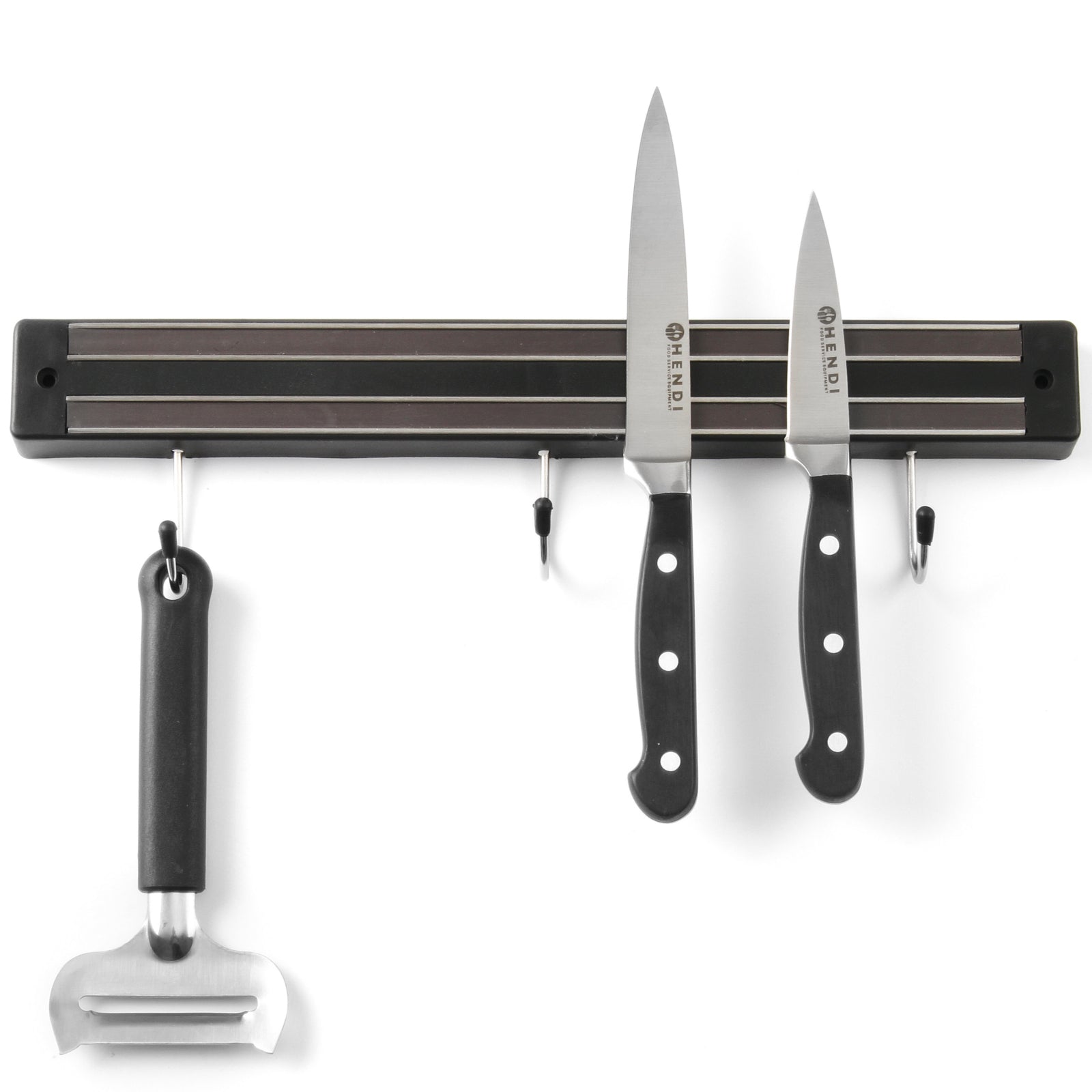 Kitchen Knives – Magnetic strip for knives with hooks, length - Carlat