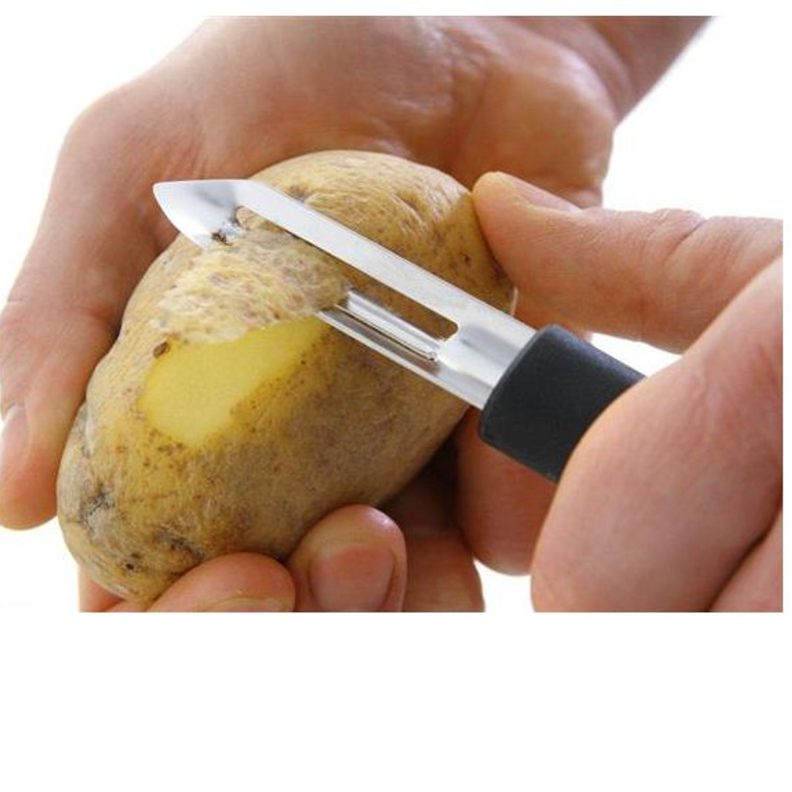 Kitchen Knives – Manual vegetable peeler made of stainless steel - Carlat