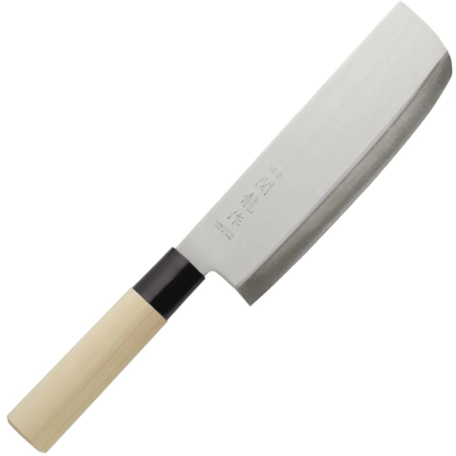Kitchen Knives – NAKIRI Japanese knife with wooden handle 180 - Carlat