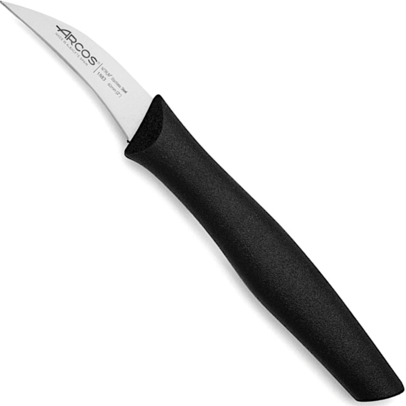 Kitchen Knives – NOVA curved vegetable and fruit peeling knife, - Carlat