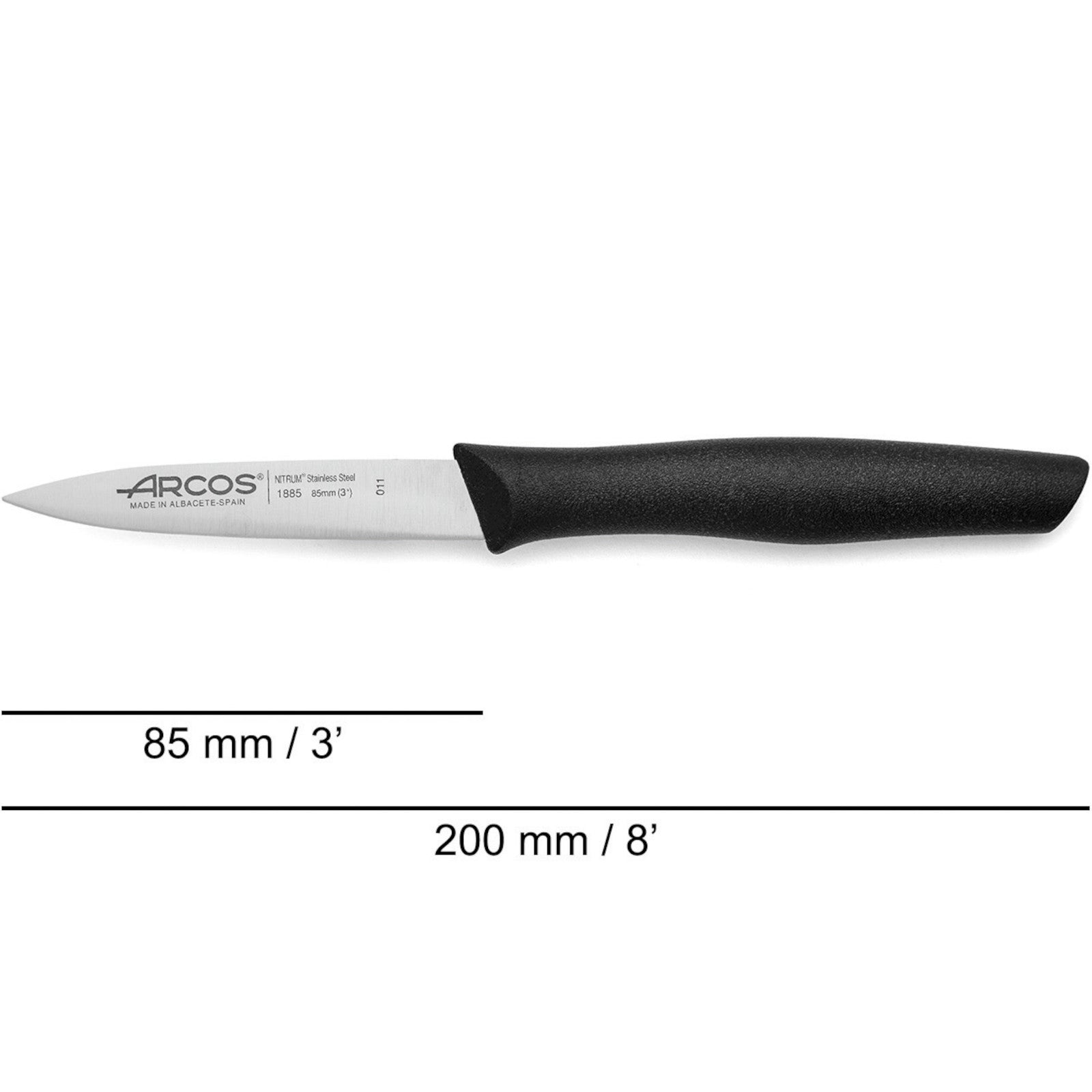 Kitchen Knives – NOVA pointed knife for peeling vegetables and - Carlat