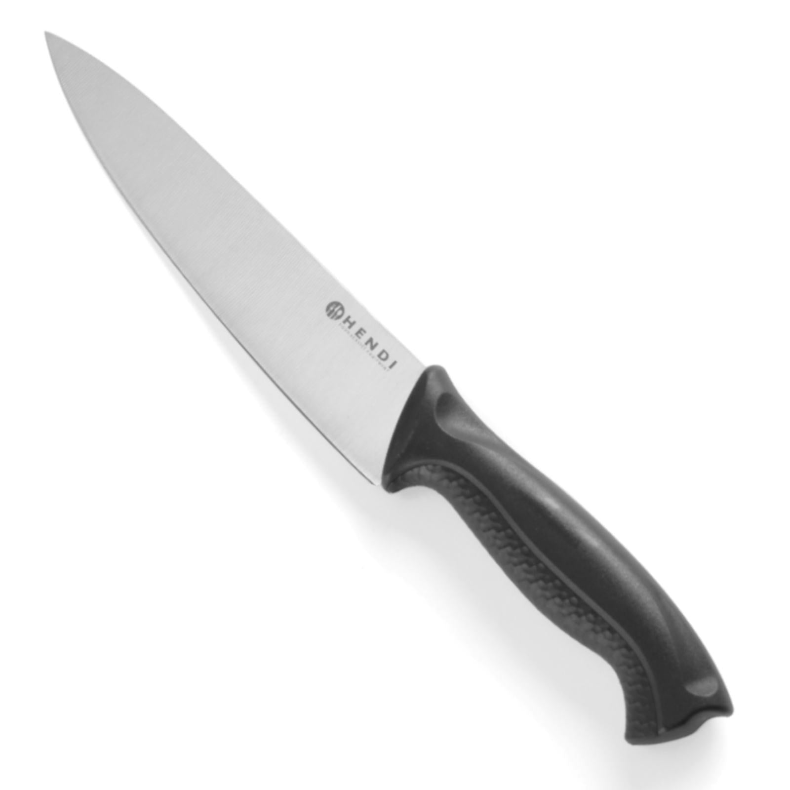 Kitchen Knives – Professional black HACCP chef's knife 180 mm - Carlat