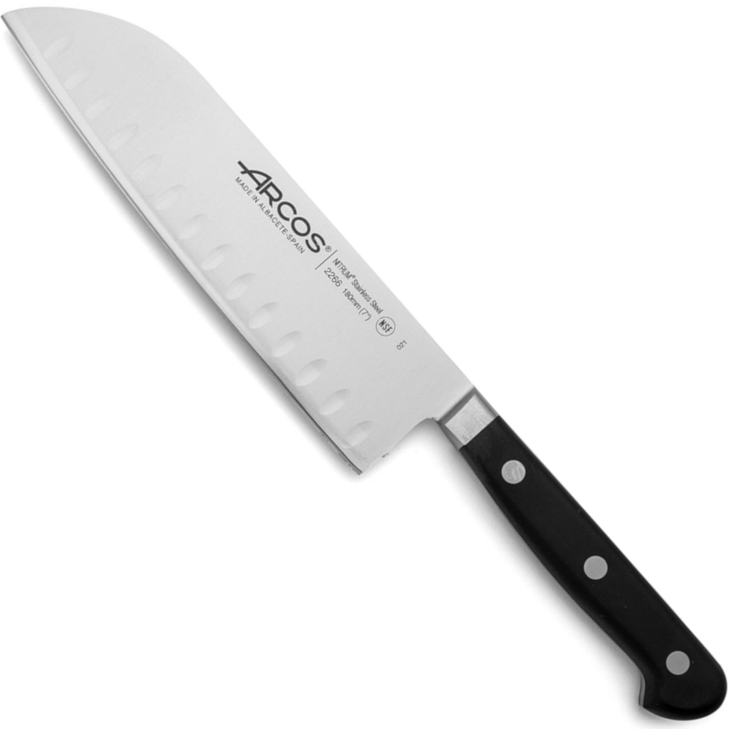Kitchen Knives – Santoku knife with ball grinding ÓPERA, length - Carlat