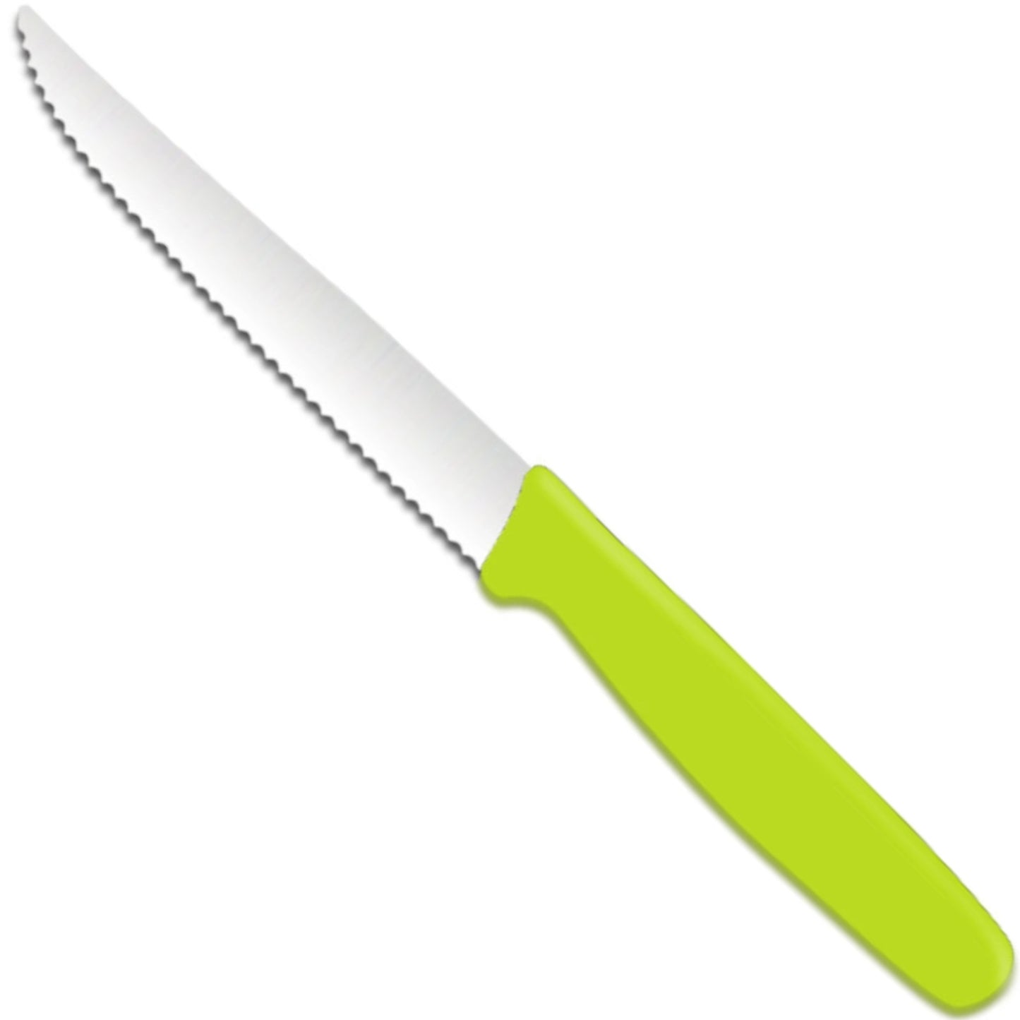 Kitchen Knives – Serrated tomato knife 214 mm - green - Carlat