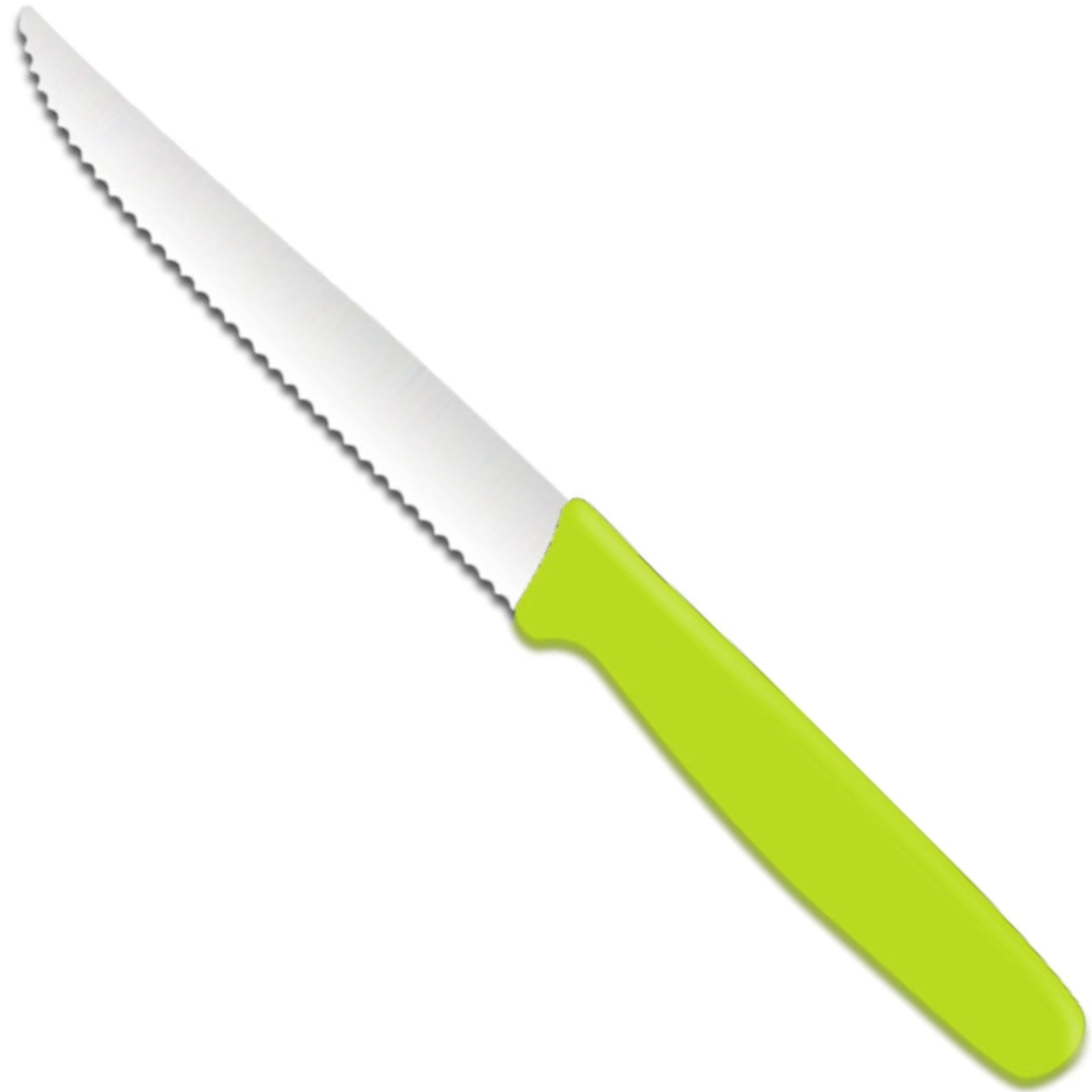 Kitchen Knives – Serrated tomato knife 214 mm - green - Carlat