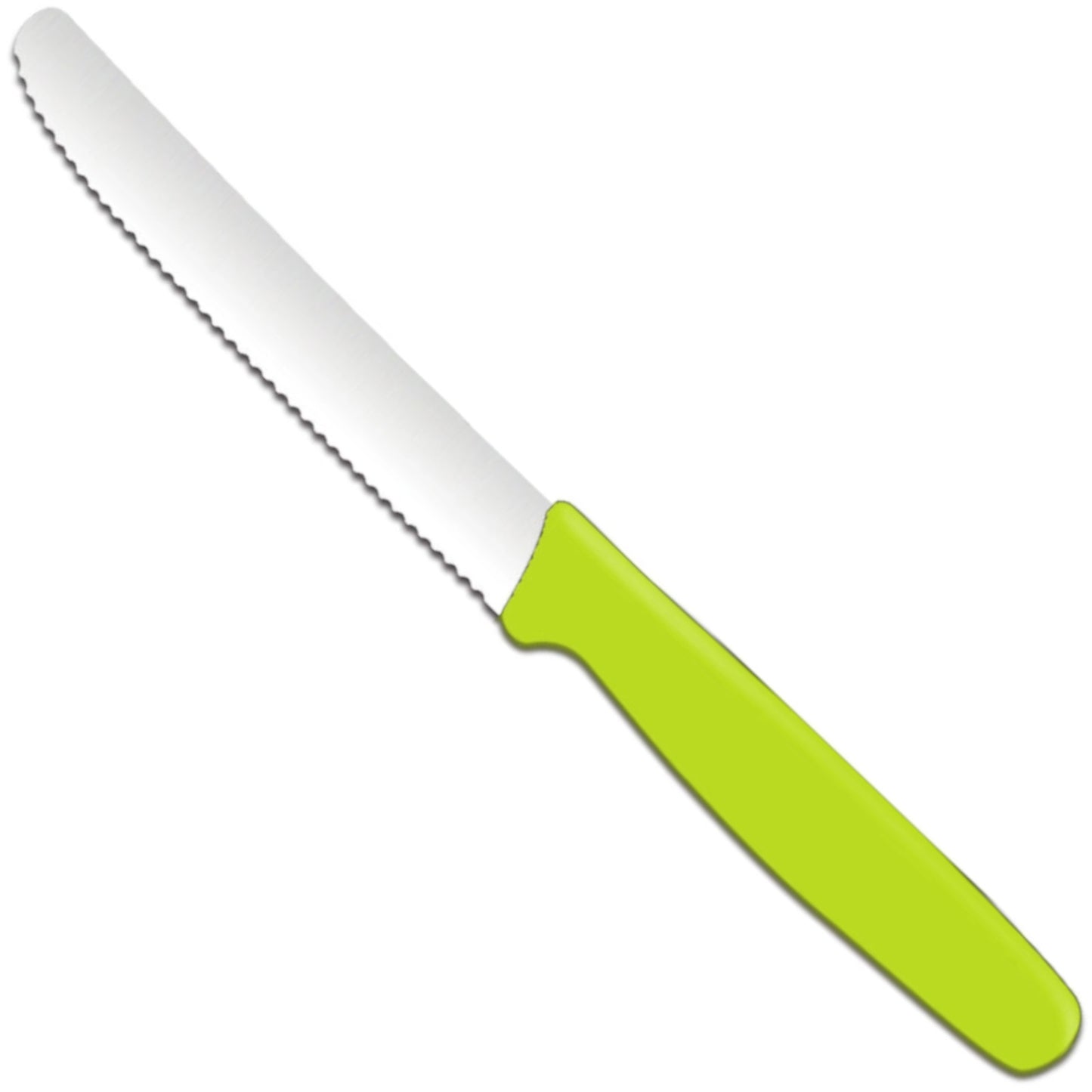 Kitchen Knives – Serrated universal knife 112/211 mm - green - Carlat