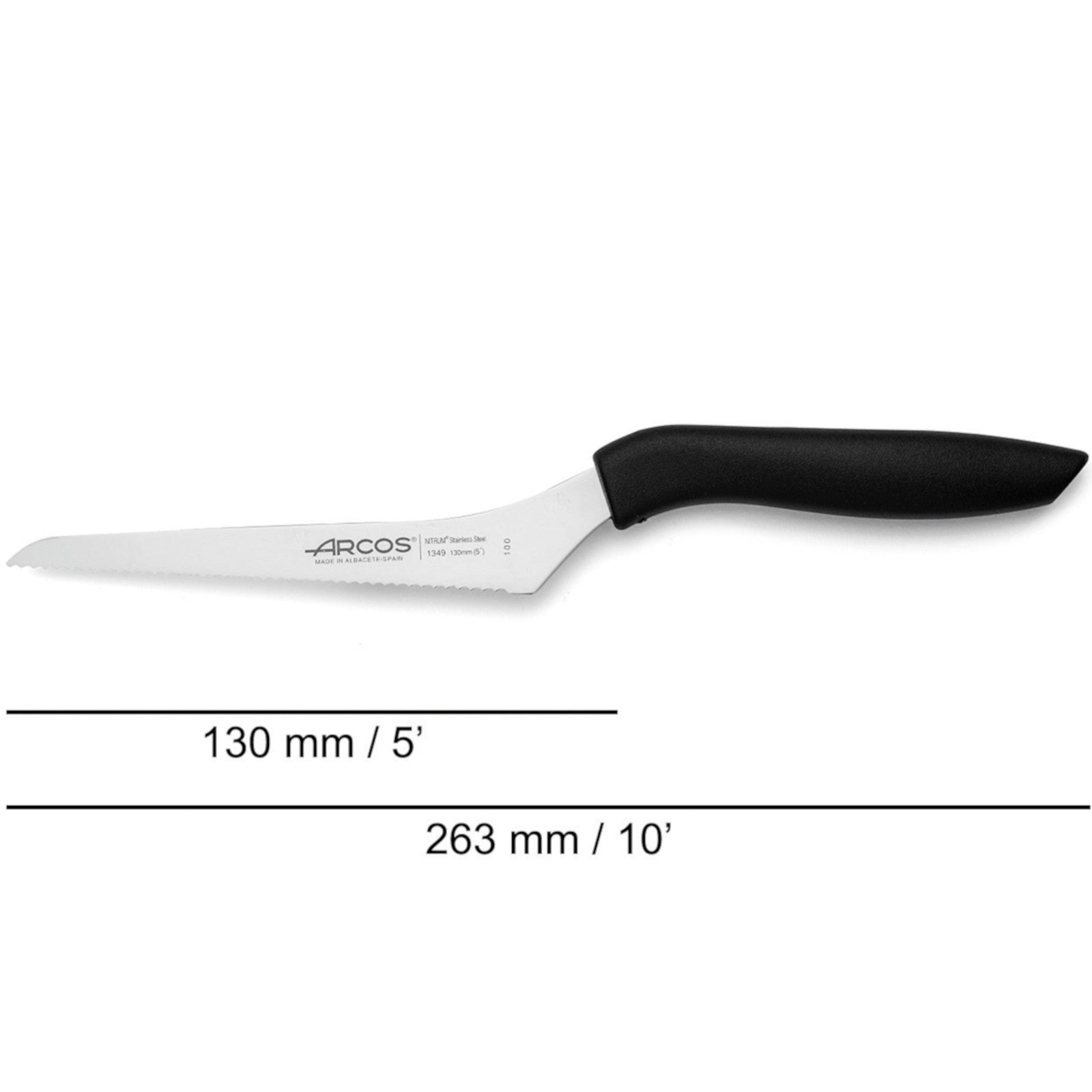 Kitchen Knives – Universal curved kitchen knife NIZA, length 130/265 - Carlat