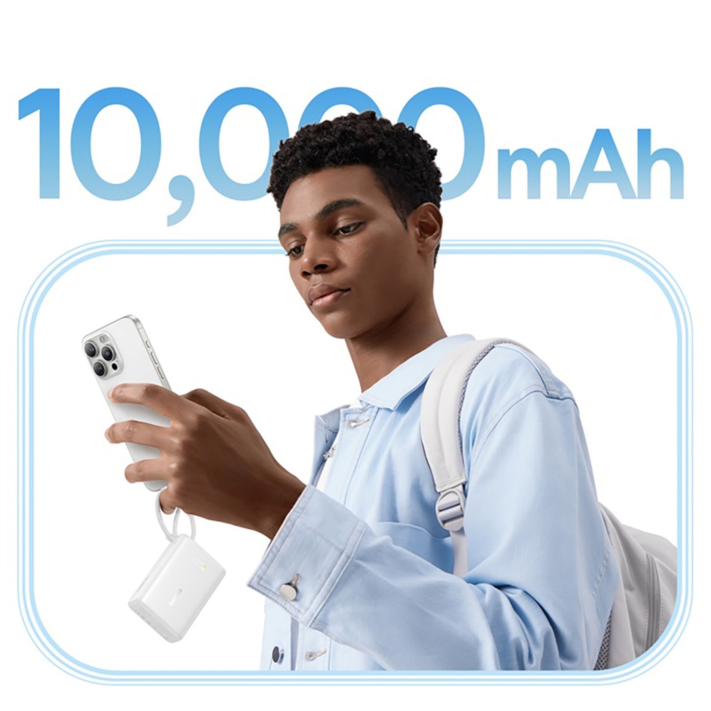Kitchen – Powerbank 10000mAh 45W PicoGo USB-A USB-C with built-in - Carlat