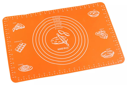 Kitchen – Silicone Mat, Rolling Mat, 60x40 cm, various colors, Kinghoff - Carlat