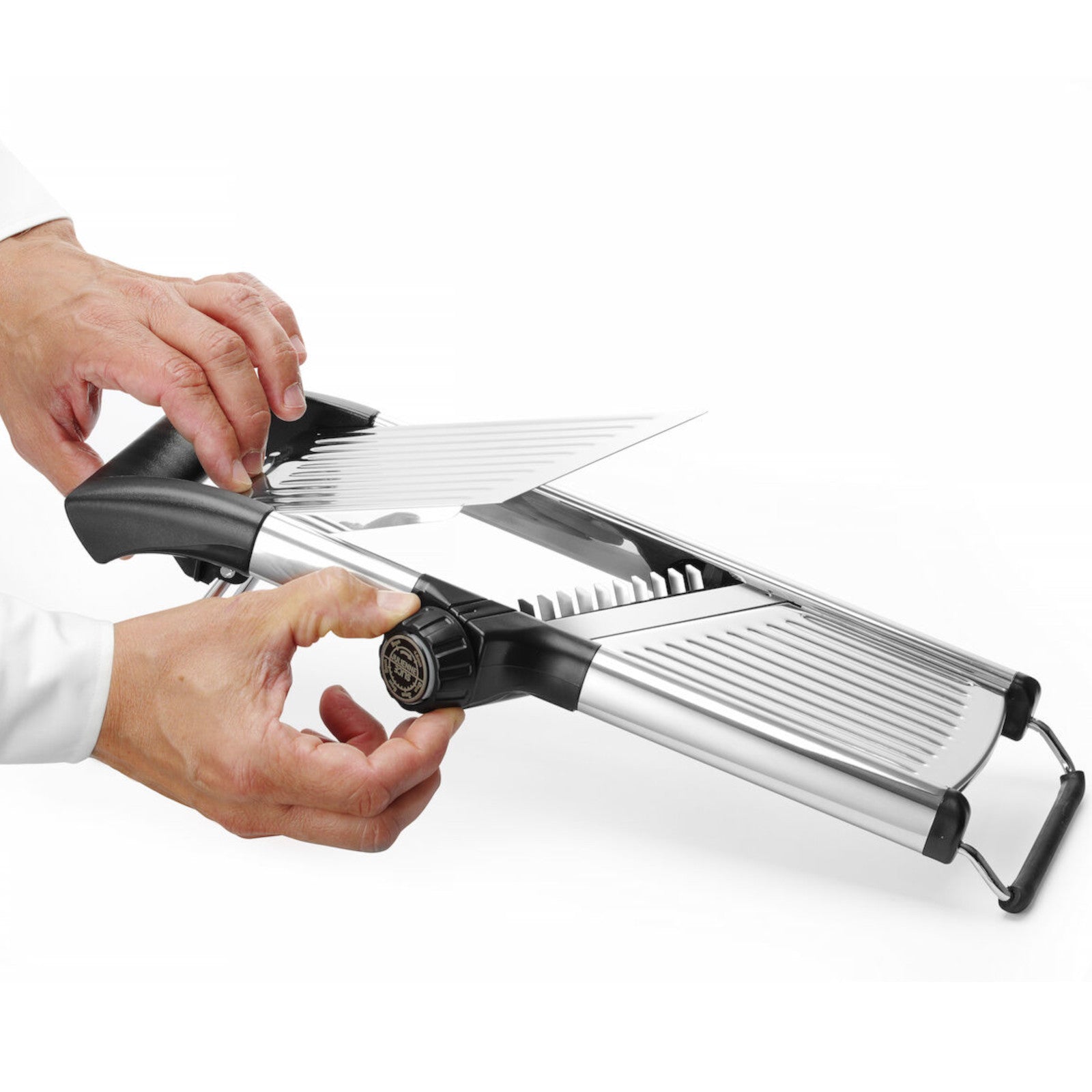 Kitchen Slicers – Professional manual vegetable slicer Mandolin - Hendi - Carlat