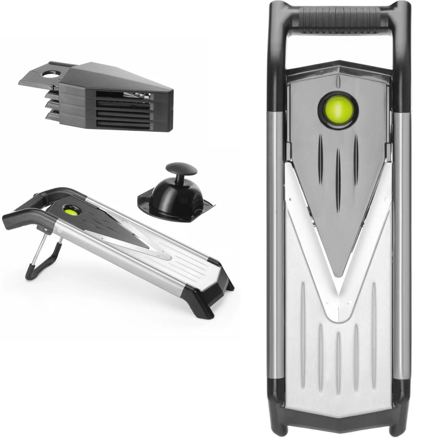 Kitchen Slicers – Professional manual vegetable slicer with double V-blade - Carlat