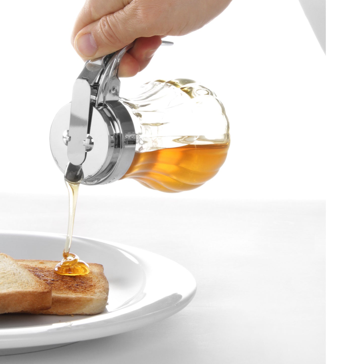 Kitchen Tools & Utensils – Honey dispenser, glass, diameter. 80mm - Carlat