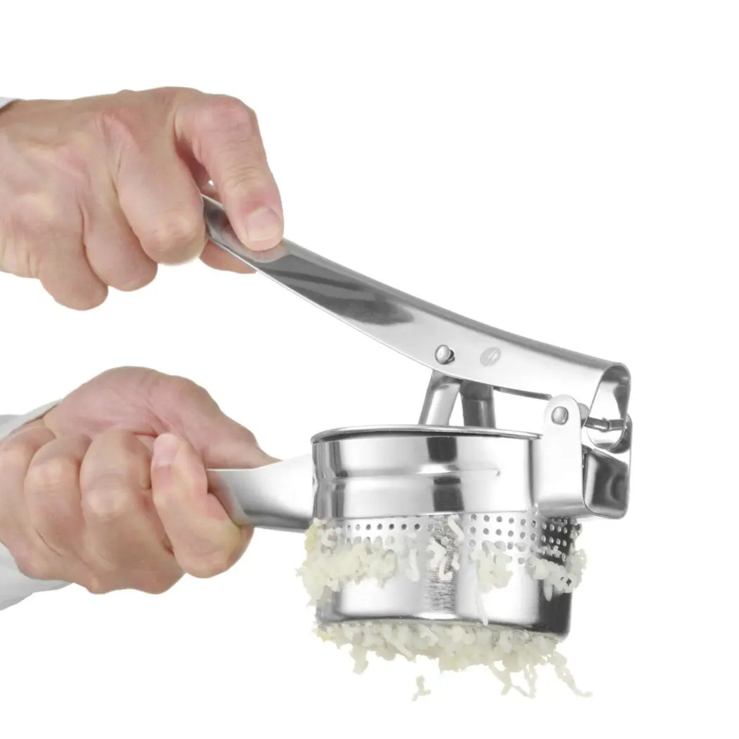 Kitchen Tools & Utensils – Manual potato squeezer, steel, 270 - Carlat