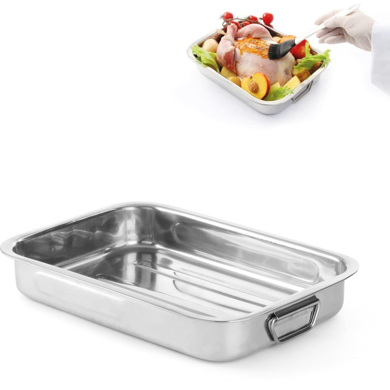 Kitchen Tools & Utensils – Stainless steel roasting pan for - Carlat