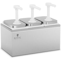 Kitchen Tools & Utensils – Triple dispenser for sauces with - Carlat