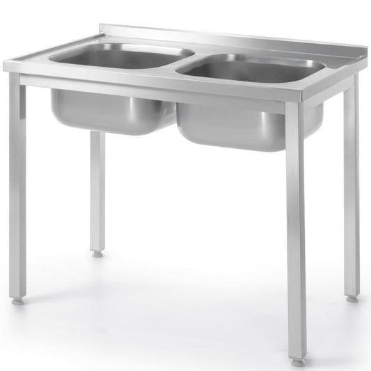Kitchen & Utility Sinks – Budget Line two-bowl pool sink - Carlat