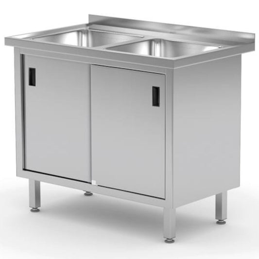 Kitchen & Utility Sinks – Catering work sink with sliding - Carlat