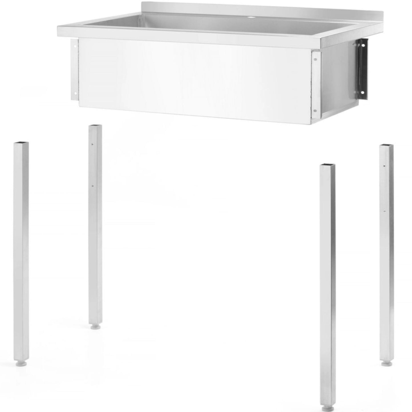 Kitchen & Utility Sinks – Single-bowl catering pool Budget Line - Carlat