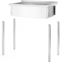 Kitchen & Utility Sinks – Single-bowl catering pool Budget Line - Carlat
