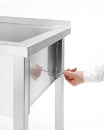 Kitchen & Utility Sinks – Single-bowl catering pool Budget Line - Carlat