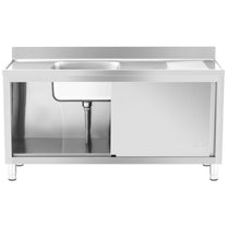 Kitchen & Utility Sinks – Single-bowl catering pool sink with - Carlat