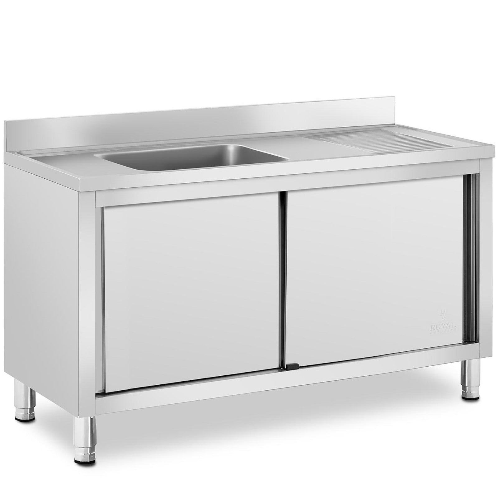 Kitchen & Utility Sinks – Single-bowl catering pool sink with - Carlat