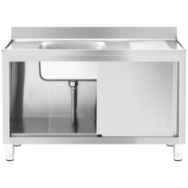 Kitchen & Utility Sinks – Single-bowl catering pool sink with - Carlat